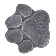 Pet Grave Marker Dog Headstone DIY Lettering Outdoor Garden Rock Grey 35cm