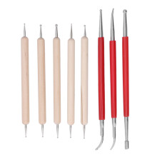 Carving Tool For Clay And Leather, Ball Stylus With Dual Ends Designed For Ceramics Doll Sculpting Embossing Patterns And Fine Detail Art Projects