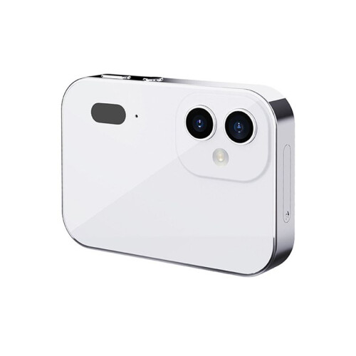 4K CCD Digital Camera 64MP Digital Flash Video Camera with Touch Screen 16X Digital  IR Night Vision Camera White 1