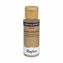 Tinta acrílica - HOBBY - Deco Art - Cor champanhe - Metálico - 59 ml