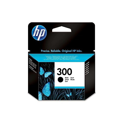 HP CC640EE 300 Original Ink Cartridge, Black, Single Pack