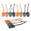 Elastic String Tactical Gear Clip, Backpack Strap Management For Hydration Tube And More 1
