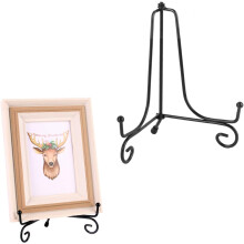 Mehrzweck-Dekorationsständer, 30 cm (12 Zoll), verbesserte rutschfeste Oberfläche, eleganter Klappständer, robuste Metalldrahtkonstruktion,