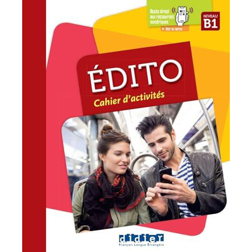 Edito B1 Cahier didierfle.app by Serguei Opatsk Paperback Book