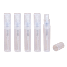 Mini-Nachfüll-Sprühflasche / Reiseflasche für Parfüm 5er-Pack Transparent 3 ml