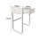 Small Desk with Drawers Kids Computer Desk for Bedroom Office Simple Study Table 7
