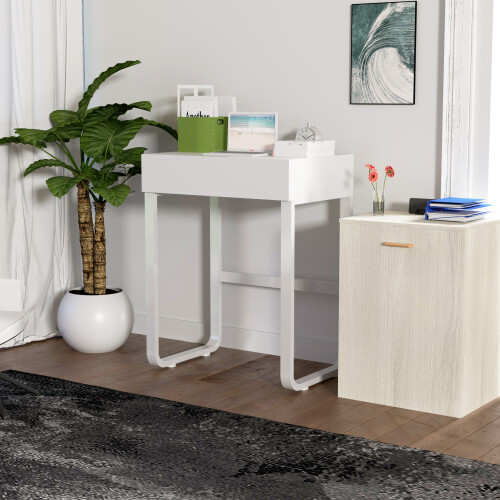 Small Desk with Drawers Kids Computer Desk for Bedroom Office Simple Study Table