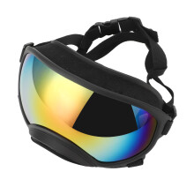 Dog Goggles Anti UV Strong Impact Resistance Adjustable Elastic Large Breed Dog