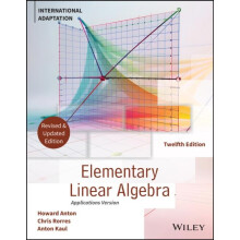 Elementary Linear Algebra Application Version International Adaptation