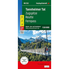 Tannheimer Valley Hiking Cycling and Leisure Map Other Book