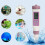 7-in-1 Waterproof Bluetooth Water Quality Tester, PH EC ORP Salinity Meter 7
