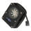 PC Water Cooling Meter 12V Acrylic G1/4 Thread 0-99C Black 5