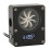 PC Water Cooling Meter 12V Acrylic G1/4 Thread 0-99C Black 1