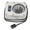 PC Water Cooling Flow Meter 12V Acrylic 0-99 Silver 12