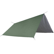 10x10 FT Waterproof Canvas Sail Canopy UV Resistant Shade in Black, Green, Blue, Orange