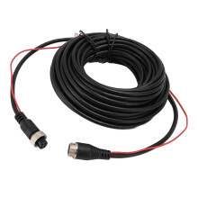 Cable de cámara de retroceso M12 de 4 pines 20m/65.6ft PVC