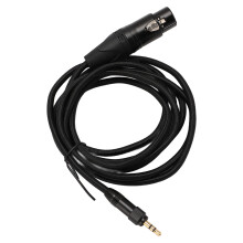 Cavo da 3,5 mm a XLR femmina bloccante 3 m/9,8 ft nero
