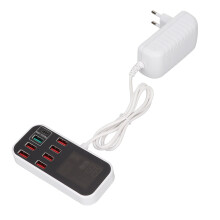 8-Port 40W USB-Ladestation, Schnelles Laden, Modell Anwintk-A9D+