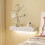 SoBuy Floating Shelf with Drawer & LED Motion Sensor Light, White 7