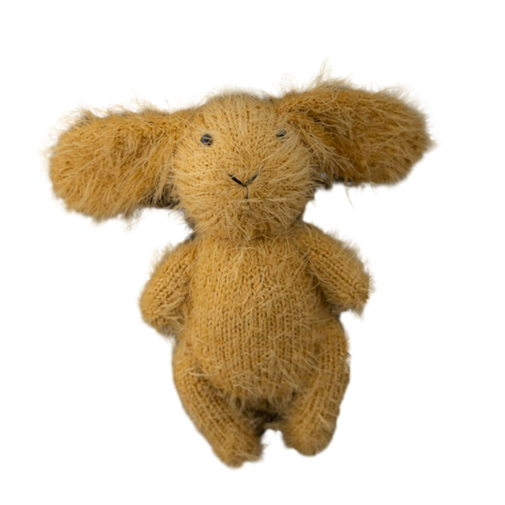 (type5) Newborn Photography Props Baby Handcrafted Crochet Cartoon Rabbit Toy
