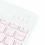 Pink 10 Inch Bluetooth Keyboard & DPI Mouse Set, Ultra Thin, Wireless 10