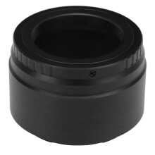 Fits2Inch Filter Telescope Adapter Ring, Telescope Camera Adapter Double-layer Structure with Fully Metal Design, T Mount Adapter for SLR DSLR