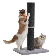 Albero per gatti - HELLOSHOP26 - 85 cm - Superficie di graffiatura 13 cm - Base 50x40 cm - Sisal resistente