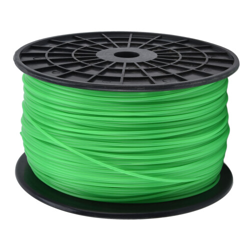 Fio de nylon verde de 2 mm para aparador de grama