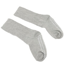 Extra-breite Socken Grau L/XL 9,4  11,8 Zoll rutschfest