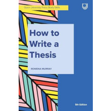 Murray How to Write a Thesis 5e by Rowena Murray Paperback Book