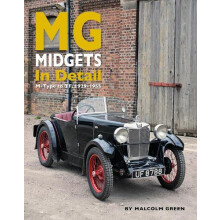 MG Midgets In Detail by Malcolm Green Hardcover Book