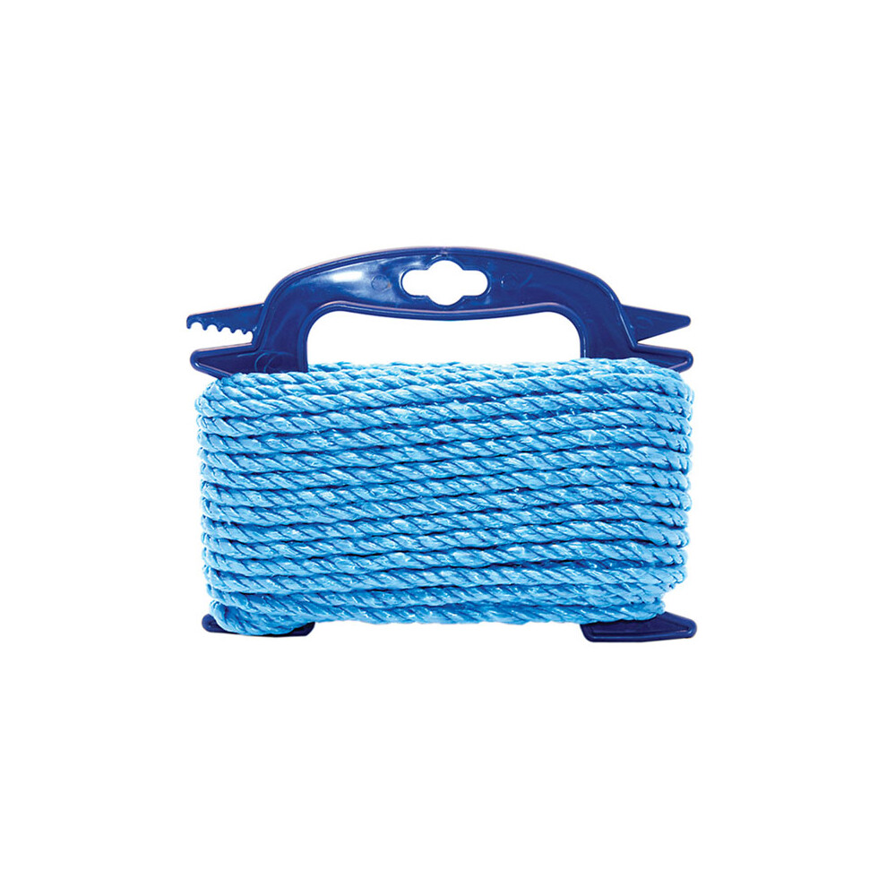 Faithfull FAIRB1010H Blue Poly Rope 10mm x 10m