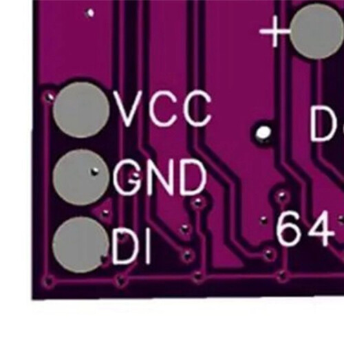 Schermo Pixel Led Rgb Ad Alta Densità 8X 8, 64 Bit Dotstar