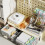 Hook Drawer Type Hole Board Small Card Stand Display Desktop Idol Storage Box Desk Stationery Organization Storage,A 2