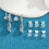 8PCS Earring Backs for Droopy-Ears, Earring Lifter Backs Replacements for Heavy Earrings,Silver 2