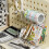 Hook Drawer Type Hole Board Small Card Stand Display Desktop Idol Storage Box Desk Stationery Organization Storage,A 5