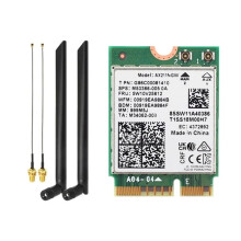 AX211NGW WiFi 6E Tri-Band 2,4G/5G/6GHz WLAN-Karte 5.3 AX211 M.2 CNVio WLAN-Karte