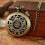 Silver New Compass, Outdoor Mountain Climbing Classic Style, Flip Compass Pocket Watch 4