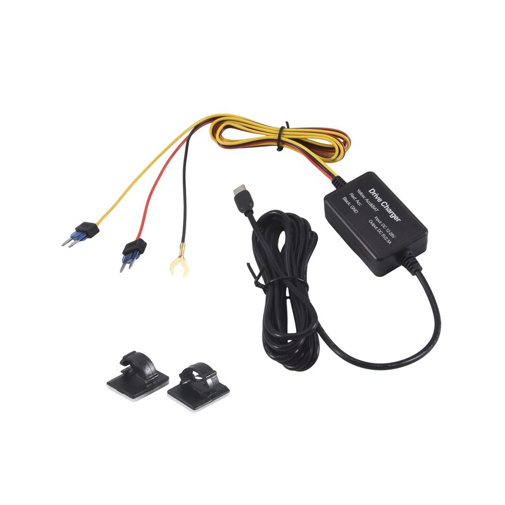 For 70Mai Hardwire Kit Up03 Only Type-C Port For 70Mai A810 X200 Omni M500 24H Parking Monitor Power (A) 4712140817139
