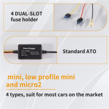 Alleen voor 70mai Hardwire Kit UP03 Type-C-Poort voor 70mai A810 X200 Omni M500 24H Parkeermonitor Voedingslijn (A)