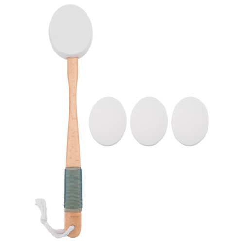Lotion Applicator for Back, Feet, 4 Replaceable Pads, 1 Long Handle, Back Lotion Applicator for Seniors, Women