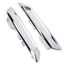 1Pair Chrome Exterior Front Trim Strip Cover for F10 F11 2013-2016 Sedan 51137336645 51137336646 Left & Right
