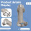 Square Hole Drill Bit Adapter Drill Bit Fixing Bracket Attachment Joint Mortiser Bit for Hand Electric Drill 7