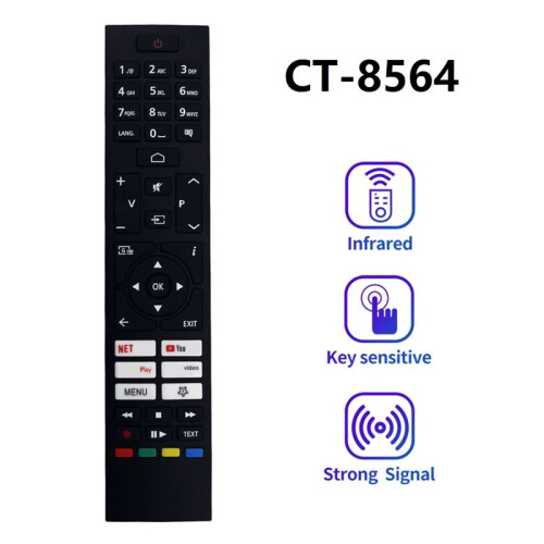 CT-8564 Replacement Remote Control for   LED TV RC45157 Accessories 1