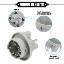1Pcs Turn Signal Light Bulb Base Socket Lamp for SL W124 R129 W140 W202 W168 A0008269582 Accessories