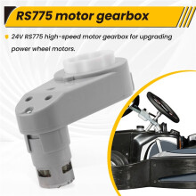 24V RS775 Hochgeschwindigkeits-Motorgetriebe für Power Wheels Motor-Upgrade, drehmomentstarker 24-Volt-Motor mit Getriebe