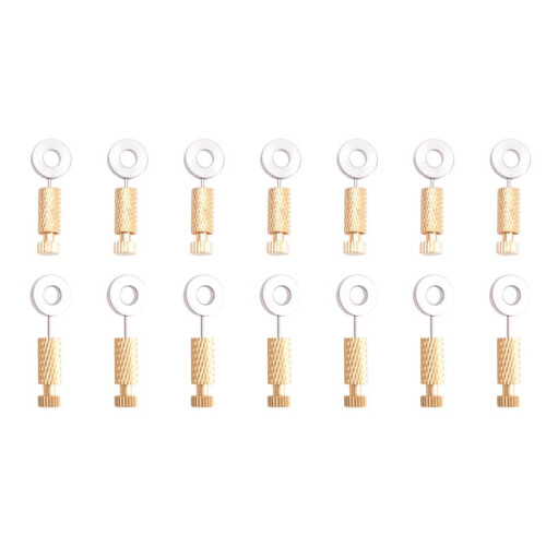 14Pcs Leather Positioning Needles, Leather Suture Positioning Needle Leather Locking Pins Leathercraft Located Needles