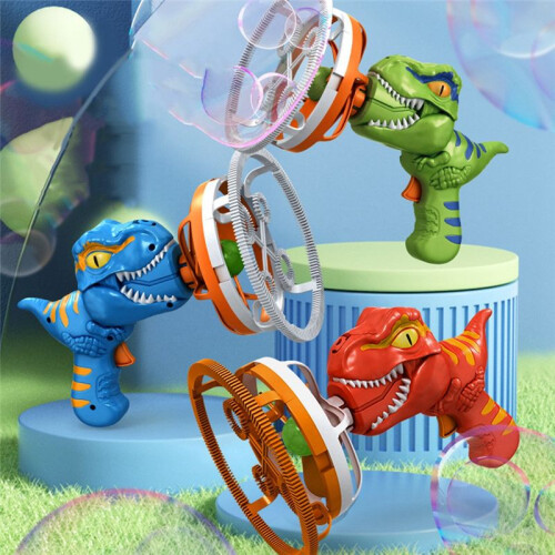 Fan Dinosaur Bubble Machine Bubbles in Bubble Handheld Electric Dinosaur Bubble Machine Bubble Dinosaur Pool Toys 1