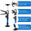 Cabinet Jack Support Pole,19-45in Adjustable Telescopic Support Rod,Maximum Load 40kg, Cabinet Support Pole 2PCS 6