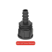 3/4 Female Male Thread to Garden Hose Barb Connector 16mm Plastic Hose Fitting Irrigation Pipe